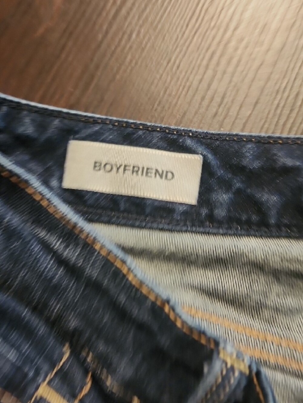torrid Dark Blue Straight-Leg Jeans - Picture 3 of 3